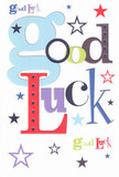 Spirited and heartfelt, this good luck card is a visual manifestation of the encouragement that flows through High Wycombe's tight-knit community. The words 'Good Luck' are thoughtfully arranged with lively oversized pastel blues, dynamic reds, mossy greens, and dignified purples, each letter as carefully chosen as the flowers in a bespoke arrangement for a neighbour on Queen Victoria Road. Stars in soft lavender, navy, lemon lime, and rich indigo dance across the crisp white face, their playful scattering reminiscent of local celebrations under the open sky of The Rye. There's a gentle pleasure in the tactile smoothness of the paper, echoing the delight of receiving a fresh bouquet from Flower Delivery High Wycombe. Designed for occasions of transition-be it a new school, job, or creative pursuit-the card radiates optimism, reassurance, and that unique spark of warmth you only find in a community deeply invested in each other's dreams and successes. It's the embodiment of the simple magic that happens when genuine support arrives, wrapped in thoughtful artistry, from right here in High Wycombe.